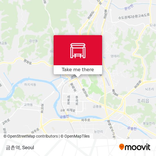 금촌역 map