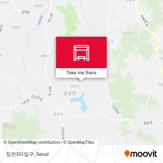 장천3리입구 map