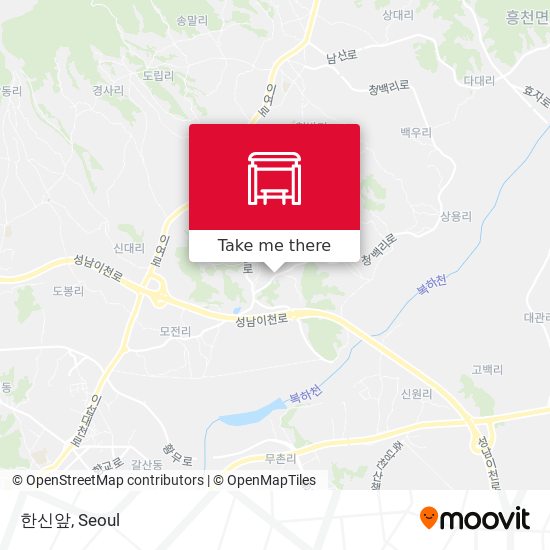 한신앞 map