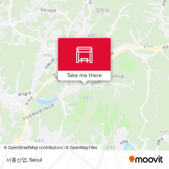 서흥산업 map