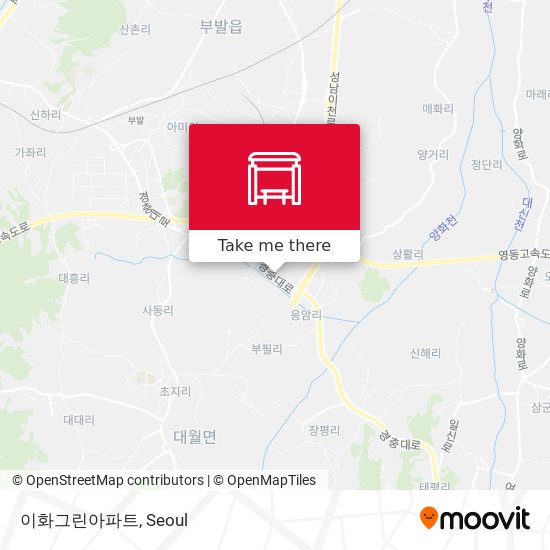 이화그린아파트 map