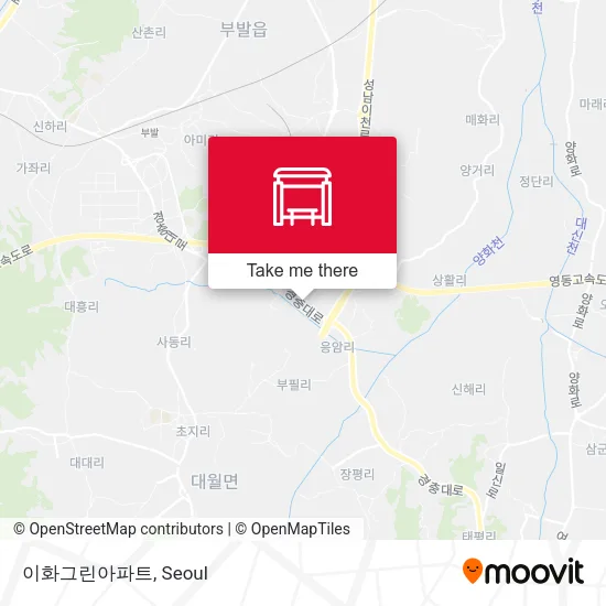 이화그린아파트 map