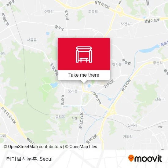 터미널신둔홈 map