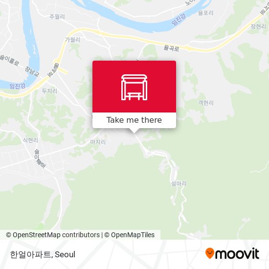 한얼아파트 map