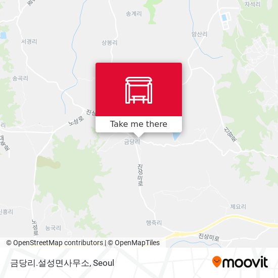 금당리.설성면사무소 map