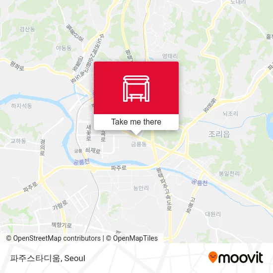 파주스타디움 map