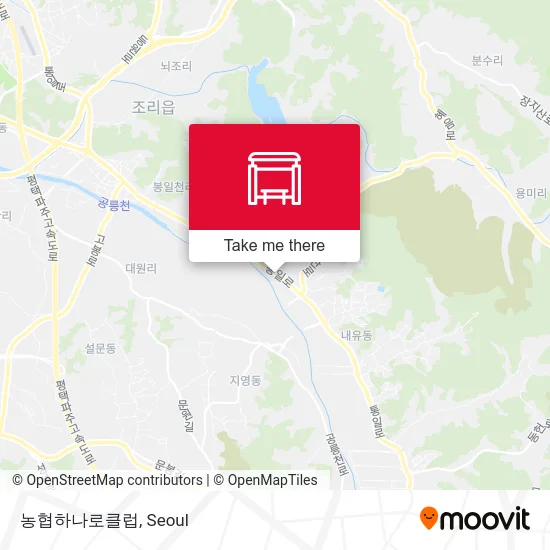 농협하나로클럽 map