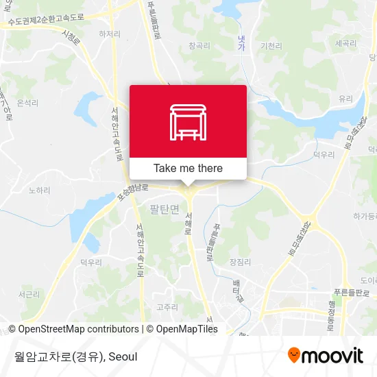 월암교차로(경유) map