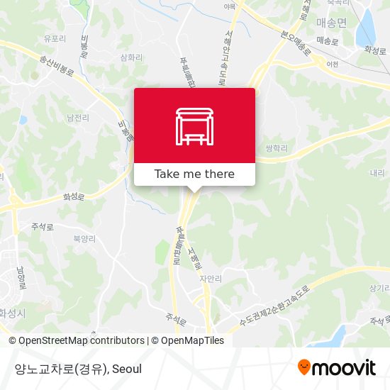 양노교차로(경유) map