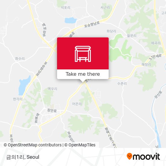 금의1리 map