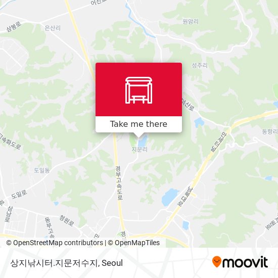상지낚시터.지문저수지 map