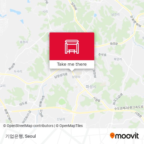 기업은행 map