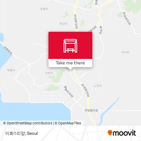 이화1리앞 map