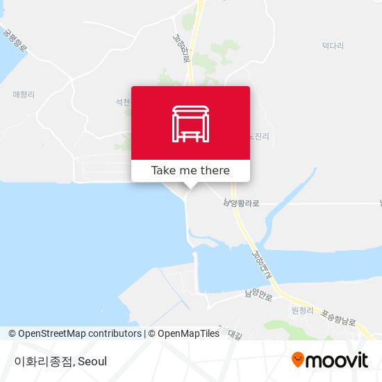 이화리종점 map