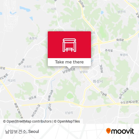 남양보건소 map