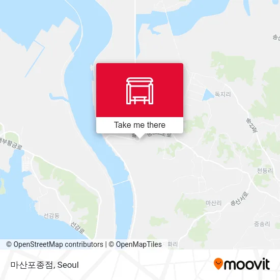 마산포종점 map