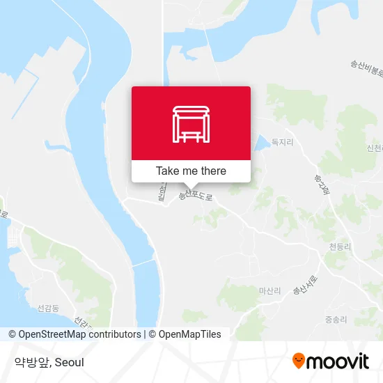 약방앞 map