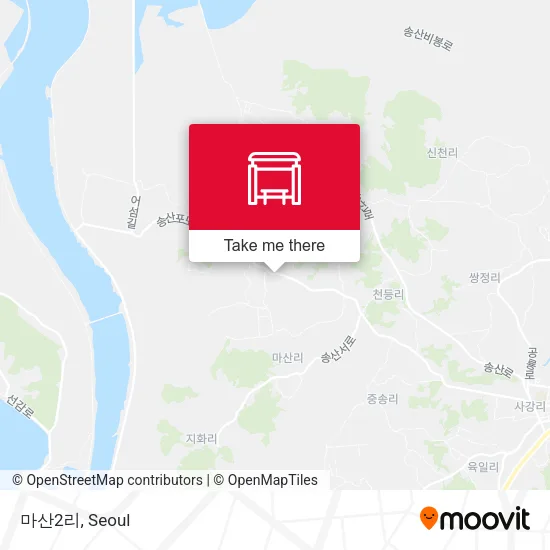 마산2리 map