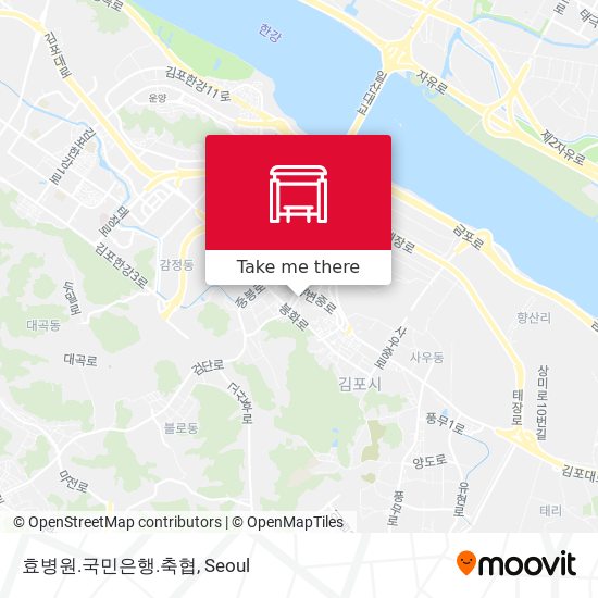 효병원.국민은행.축협 map