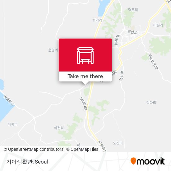 기아생활관 map