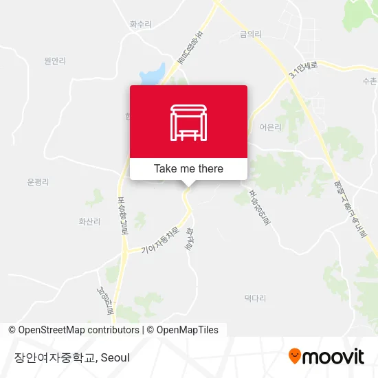 장안여자중학교 map