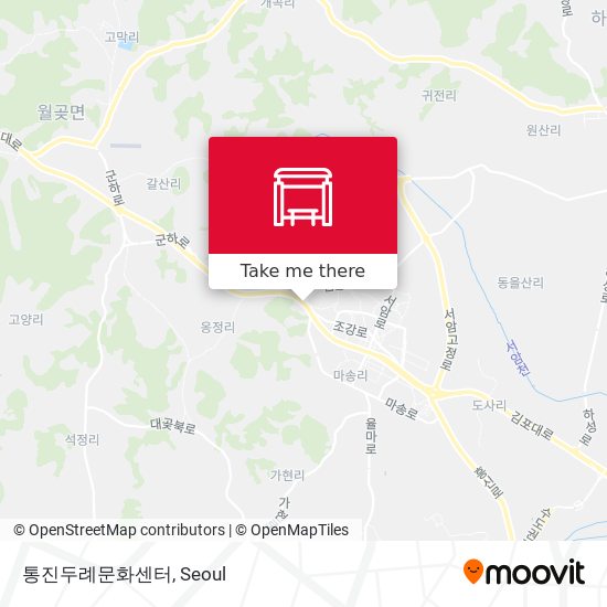 통진두례문화센터 map
