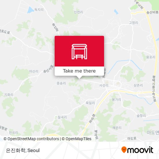 은진화학 map