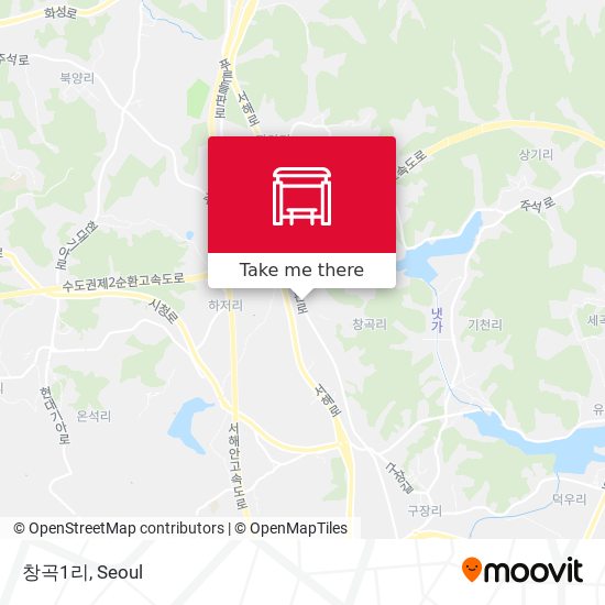 창곡1리 map