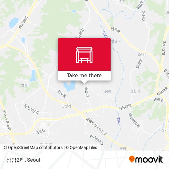 삼암2리 map