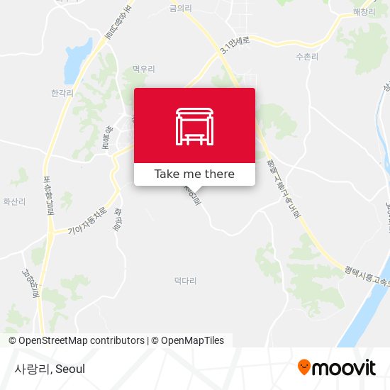 사랑리 map