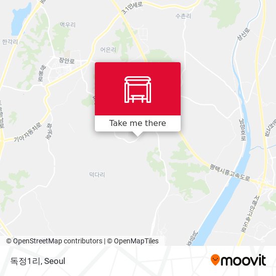 독정1리 map