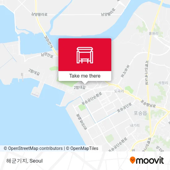 해군기지 map