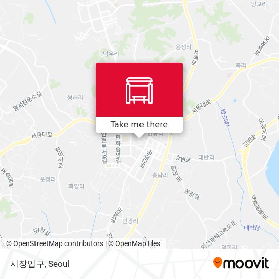 시장입구 map