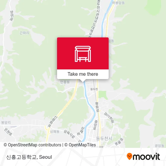 신흥고등학교 map