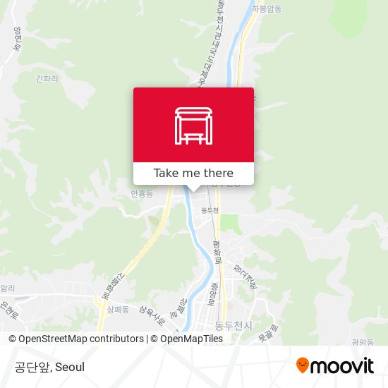 공단앞 map