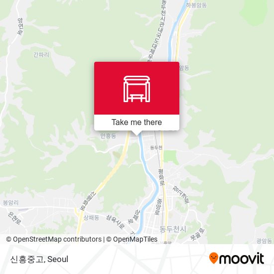 신흥중고 map