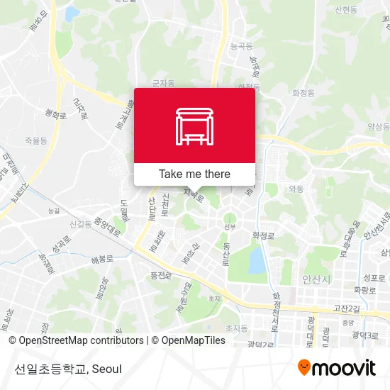 선일초등학교 map