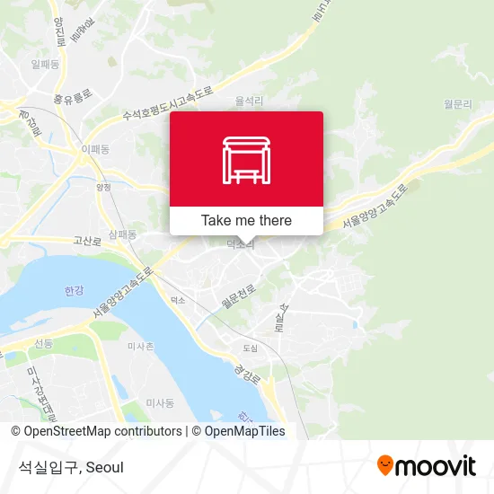 석실입구 map