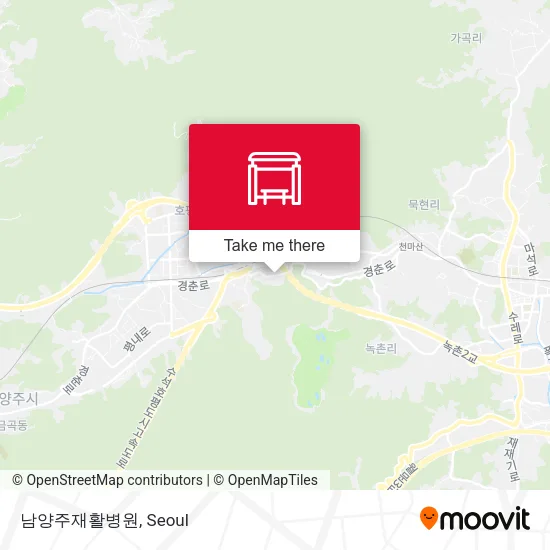 남양주재활병원 map