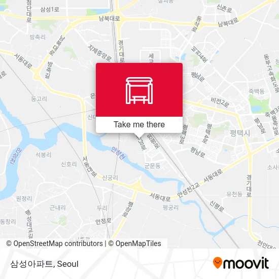 삼성아파트 map