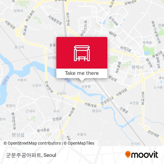 군문주공아파트 map