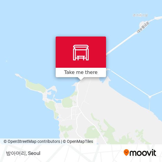 방아머리 map