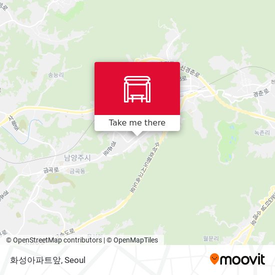 화성아파트앞 map