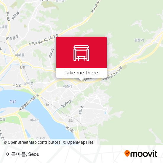 이곡마을 map