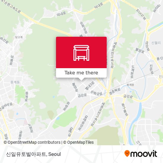 신일유토빌아파트 map