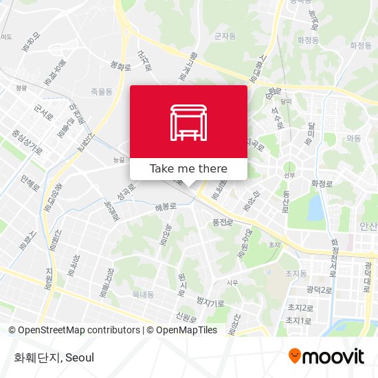 화훼단지 map