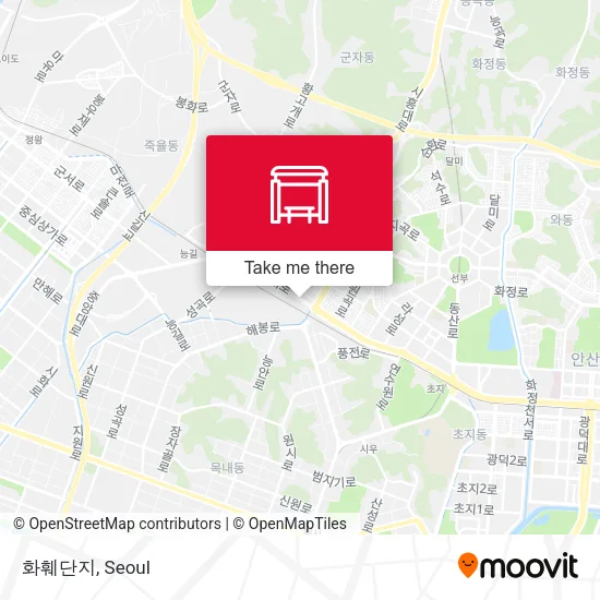 화훼단지 map