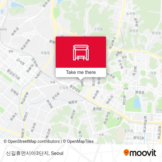 신길휴먼시아3단지 map