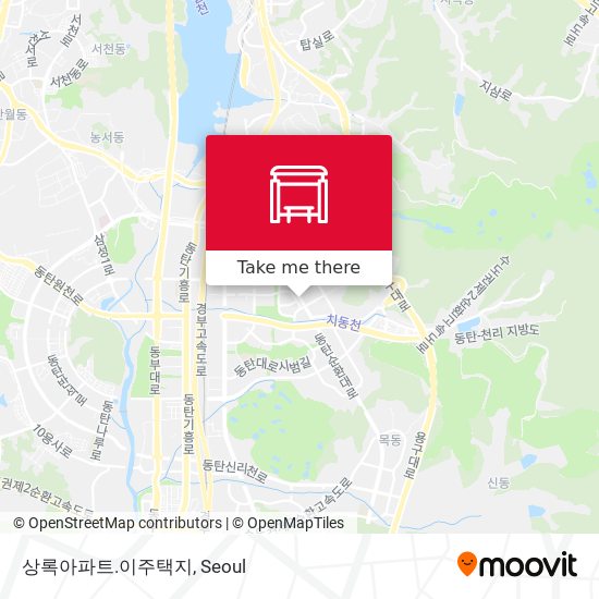 상록아파트.이주택지 map