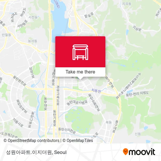 성원아파트.이지더원 map